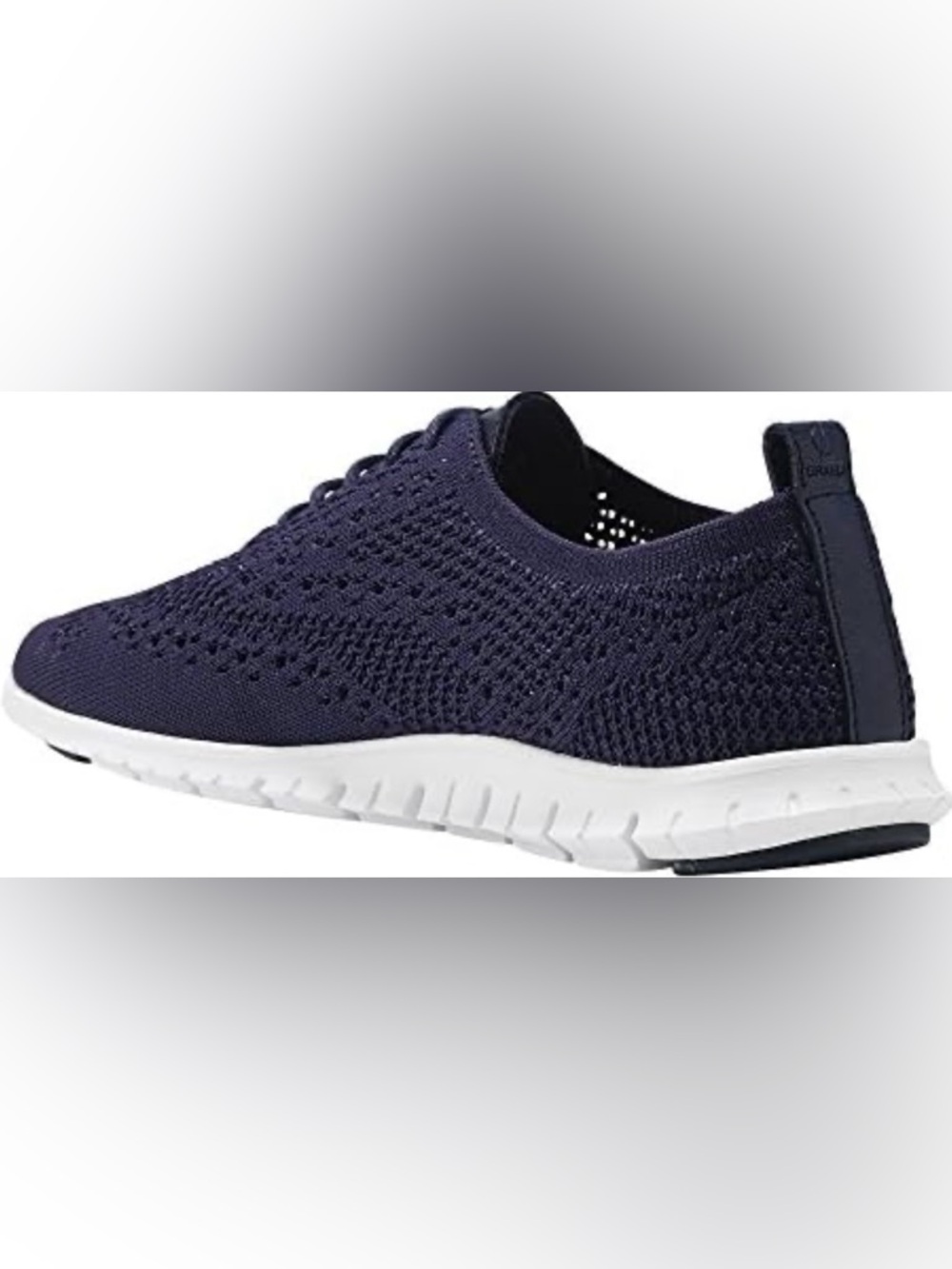 Cole Haan Zerogrand St Ox Marine Blue Knt Sneakers - Picture 3 of 7